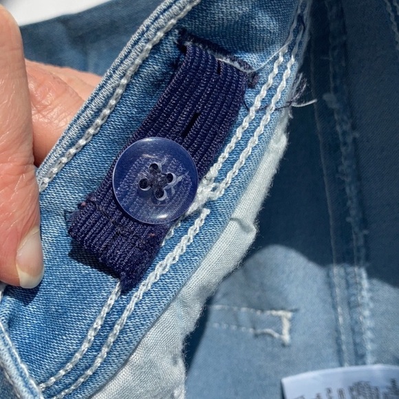 3/$12 Wallflower jean short  bead like accent flower jean short boho girls 5 - Picture 9 of 16